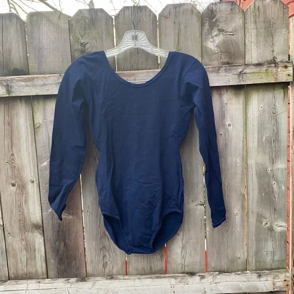JCPenny Blue bodysuit sz. M